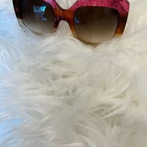Gucci | Accessories | Gucci Fuchsia Avana Brown Sunglasses  display picture 3